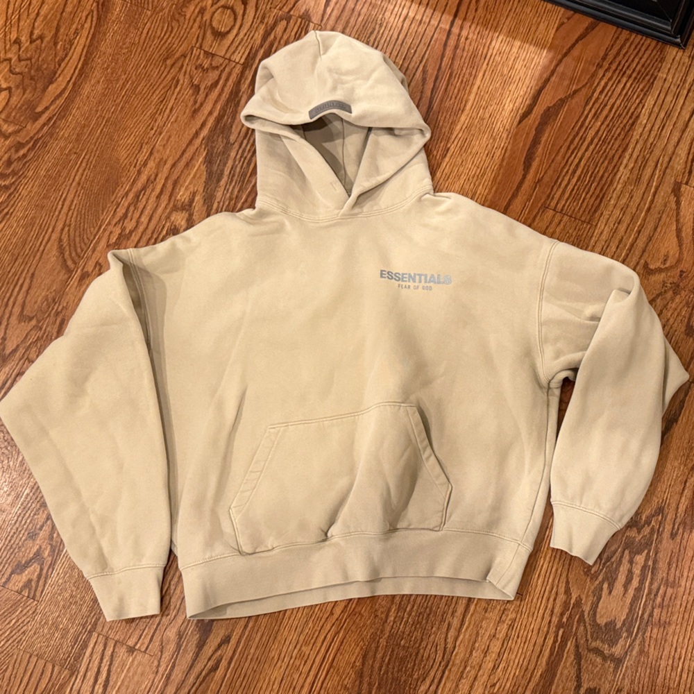 Essentials Light Tan Hoodie